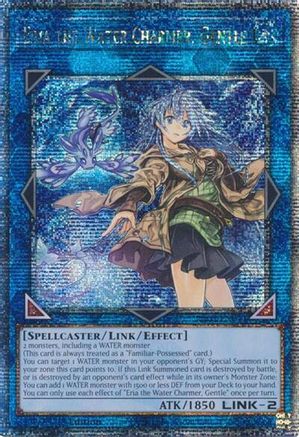 Image of Eria the Water Charmer, Gentle (Quarter Century Secret Rare) [RA03-EN047] Quarter Century Secret Rare