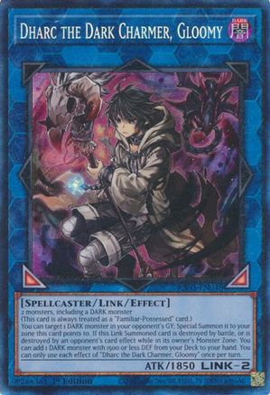 Image of Dharc the Dark Charmer, Gloomy (CR) [RA03-EN048] Prismatic Collector's Rare