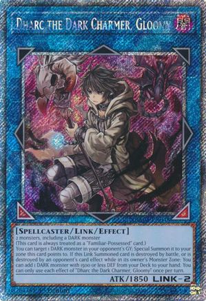 Image of Dharc the Dark Charmer, Gloomy (Platinum Secret Rare) [RA03-EN048] Platinum Secret Rare