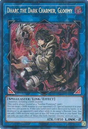 Image of Dharc the Dark Charmer, Gloomy (Secret Rare) [RA03-EN048] Secret Rare