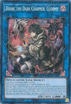 Image of Dharc the Dark Charmer, Gloomy [RA03-EN048] Super Rare