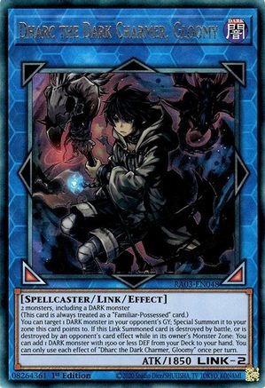 Image of Dharc the Dark Charmer, Gloomy (UTR) [RA03-EN048] Prismatic Ultimate Rare
