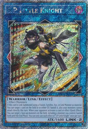 Image of S:P Little Knight (Platinum Secret Rare) [RA03-EN049] Platinum Secret Rare