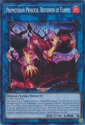 Image of Promethean Princess, Bestower of Flames (CR) [RA03-EN050] Prismatic Collector's Rare