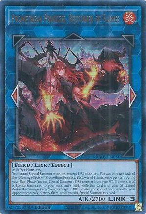 Image of Promethean Princess, Bestower of Flames (UR) [RA03-EN050] Ultra Rare