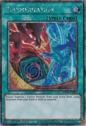Image of Polymerization (Platinum Secret Rare) [RA03-EN051] Platinum Secret Rare