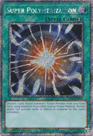 Image of Super Polymerization (Platinum Secret Rare) [RA03-EN053] Platinum Secret Rare