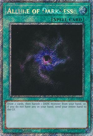Image of Allure of Darkness (Platinum Secret Rare) [RA03-EN055] Platinum Secret Rare