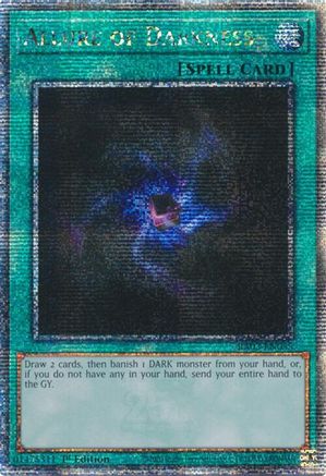 Image of Allure of Darkness (Quarter Century Secret Rare) [RA03-EN055] Quarter Century Secret Rare