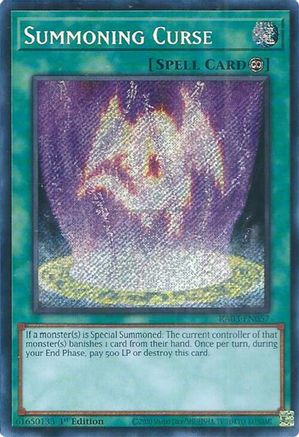 Image of Summoning Curse (Secret Rare) [RA03-EN057] Secret Rare