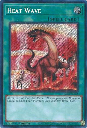 Image of Heat Wave (Secret Rare) [RA03-EN058] Secret Rare