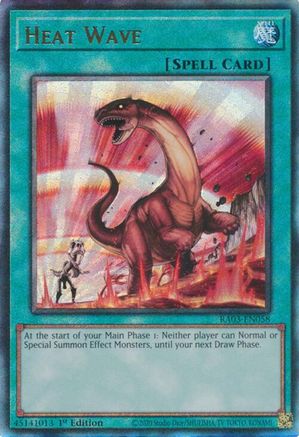 Image of Heat Wave (UTR) [RA03-EN058] Prismatic Ultimate Rare