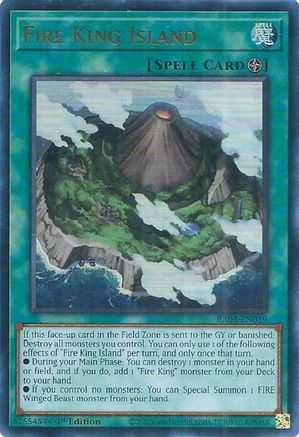 Image of Fire King Island (UR) [RA03-EN059] Ultra Rare