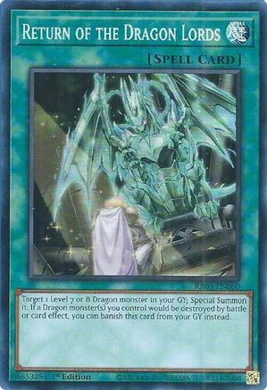 Image of Return of the Dragon Lords [RA03-EN060] Super Rare