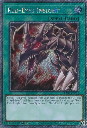 Image of Red-Eyes Insight (Platinum Secret Rare) [RA03-EN061] Platinum Secret Rare