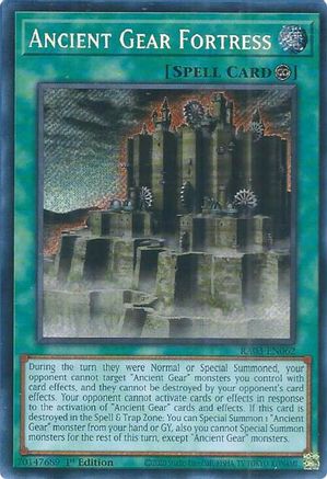 Image of Ancient Gear Fortress (Secret Rare) [RA03-EN062] Secret Rare