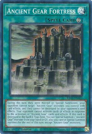 Image of Ancient Gear Fortress [RA03-EN062] Super Rare