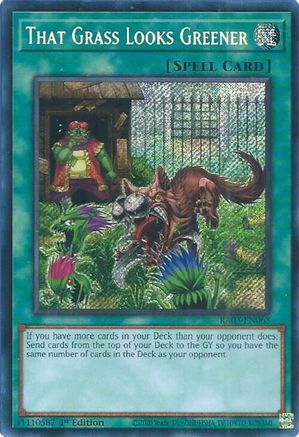 Image of That Grass Looks Greener (Secret Rare) [RA03-EN063] Secret Rare