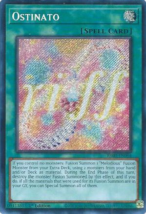 Image of Ostinato (Secret Rare) [RA03-EN064] Secret Rare