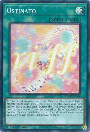 Image of Ostinato [RA03-EN064] Super Rare