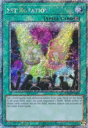 Image of Set Rotation (Platinum Secret Rare) [RA03-EN065] Platinum Secret Rare