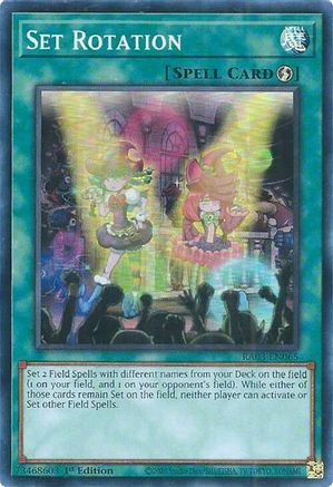 Image of Set Rotation [RA03-EN065] Super Rare