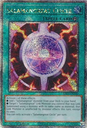 Image of Salamangreat Circle (Quarter Century Secret Rare) [RA03-EN066] Quarter Century Secret Rare