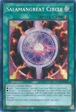 Image of Salamangreat Circle (Secret Rare) [RA03-EN066] Secret Rare