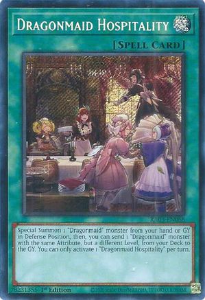 Image of Dragonmaid Hospitality (Secret Rare) [RA03-EN068] Secret Rare