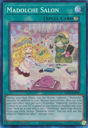 Image of Madolche Salon (CR) [RA03-EN069] Prismatic Collector's Rare
