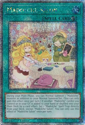 Image of Madolche Salon (Quarter Century Secret Rare) [RA03-EN069] Quarter Century Secret Rare