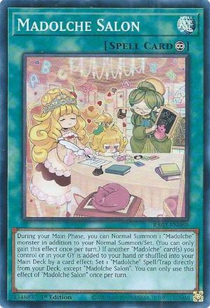 Image of Madolche Salon [RA03-EN069] Super Rare