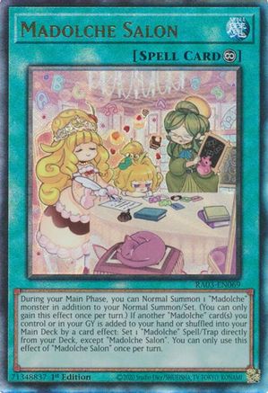 Image of Madolche Salon (UTR) [RA03-EN069] Prismatic Ultimate Rare