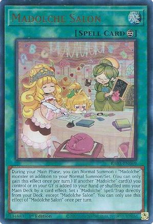 Image of Madolche Salon (UR) [RA03-EN069] Ultra Rare