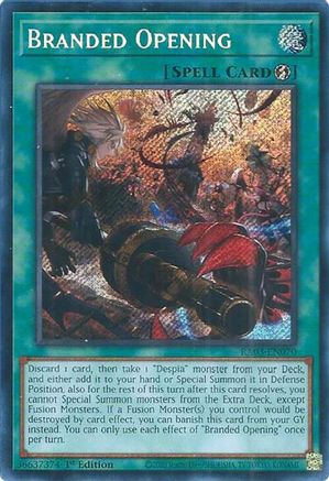 Image of Branded Opening (Secret Rare) [RA03-EN070] Secret Rare