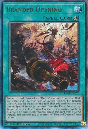 Image of Branded Opening (UTR) [RA03-EN070] Prismatic Ultimate Rare