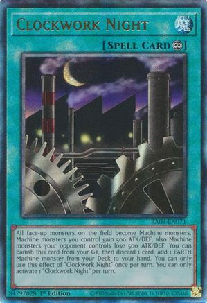 Image of Clockwork Night (UTR) [RA03-EN071] Prismatic Ultimate Rare