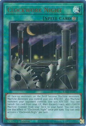 Image of Clockwork Night (UR) [RA03-EN071] Ultra Rare