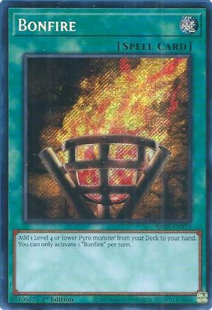 Image of Bonfire (Secret Rare) [RA03-EN073] Secret Rare