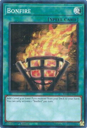 Image of Bonfire [RA03-EN073] Super Rare