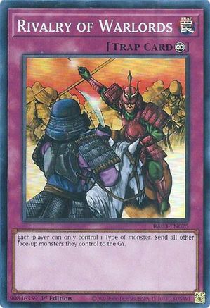 Image of Rivalry of Warlords [RA03-EN075] Super Rare