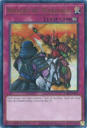 Image of Rivalry of Warlords (UR) [RA03-EN075] Ultra Rare