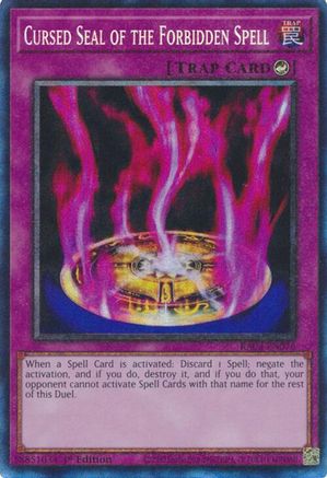Image of Cursed Seal of the Forbidden Spell (CR) [RA03-EN076] Prismatic Collector's Rare