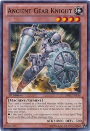 Ancient Gear Knight [BP01-EN146] Common