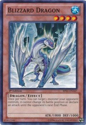 Image of Blizzard Dragon [BP01-EN147] Common