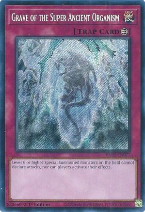 Image of Grave of the Super Ancient Organism (Secret Rare) [RA03-EN077] Secret Rare
