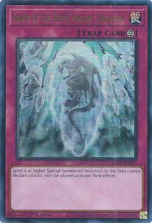 Image of Grave of the Super Ancient Organism (UR) [RA03-EN077] Ultra Rare