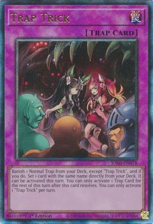 Image of Trap Trick (UTR) [RA03-EN078] Prismatic Ultimate Rare