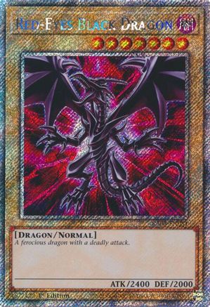 Image of Red-Eyes Black Dragon (Platinum Secret Rare) [RA03-EN081] Platinum Secret Rare