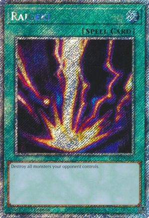 Image of Raigeki (Platinum Secret Rare) [RA03-EN083] Platinum Secret Rare